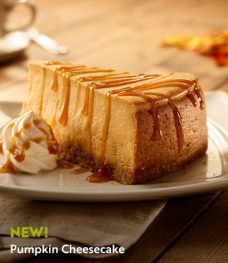 New! Pumpkin Cheesecake