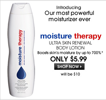 MOISTURE THERAPY NEW Ultra Skin Renewal Body Lotion