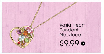 Kasia Heart Pendant, $5.99