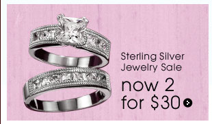 Sterling Silver Jewelry Sale, 2 for $30