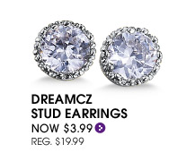 DreamCZ Stud Earrings Now $3.99