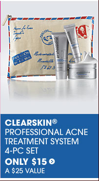 Clearskin© Professional Acne Treatment System 4-pc set, $15