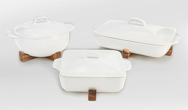 9-Piece Baker Set with Trivets, $160 