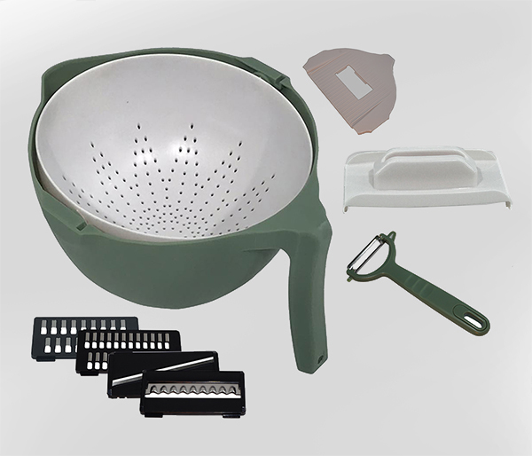 Colander Bowl with Mandolin, $24 