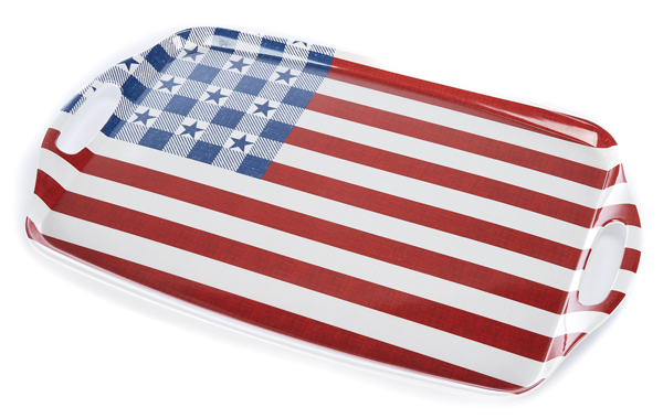 Southern Living Melamine Americana Rectangular Serving Tray