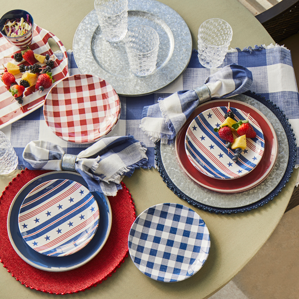 Southern Living Fourth of July Table Setting