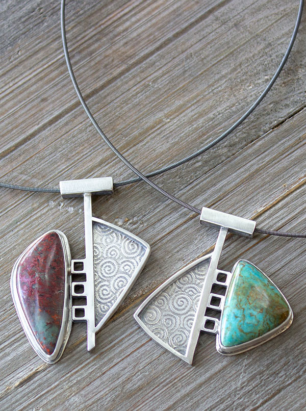 B192359: Broken Symmetry Pendant, Francesca Watson