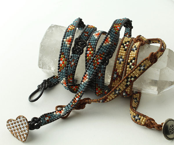 B191336: Josephine Knot Wrap Bracelet, Cindy Kinerson