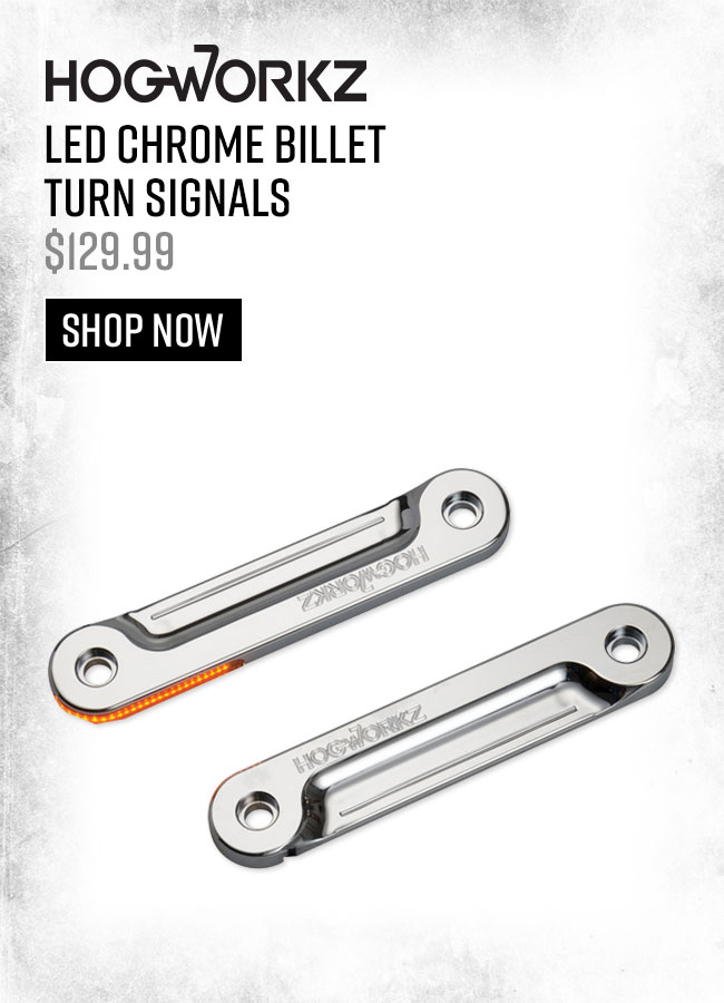 LED Chrome Billet Turn Signals