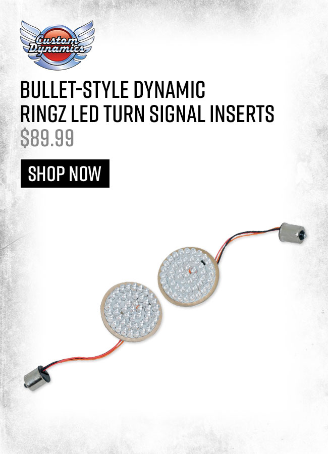 Bullet-Style Dynamic Ringz LED Turn Signal Inserts