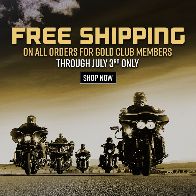 Gold Club Shipping Promotion