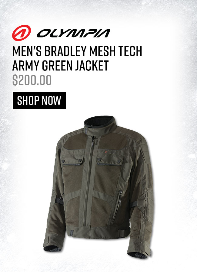Mesh Army Green Jacket