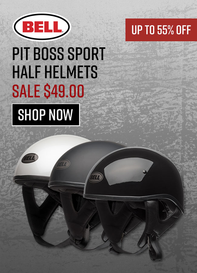 BellPitBossSportHalfHelmet