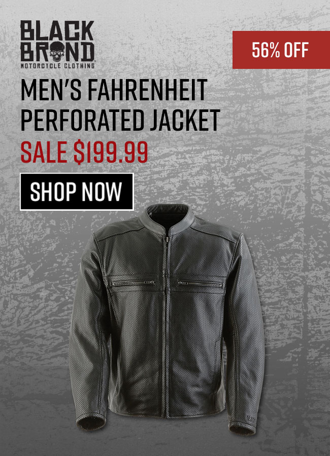 BlackBrandFahrenheitPerforatedJacket