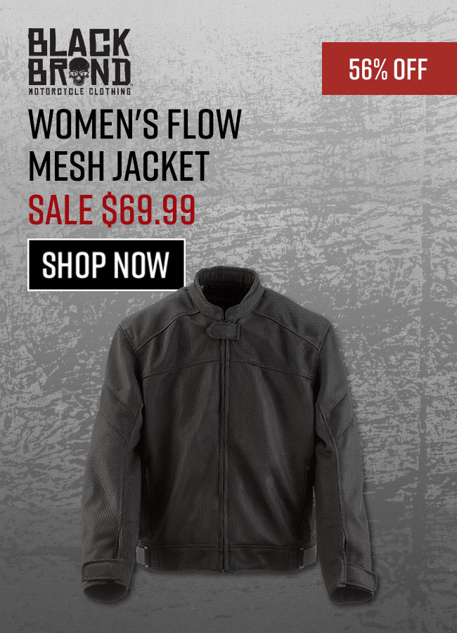 BlackBrandFlowMeshJacket