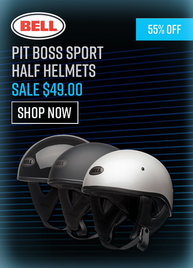 BellPitBossSportHalfHelmets