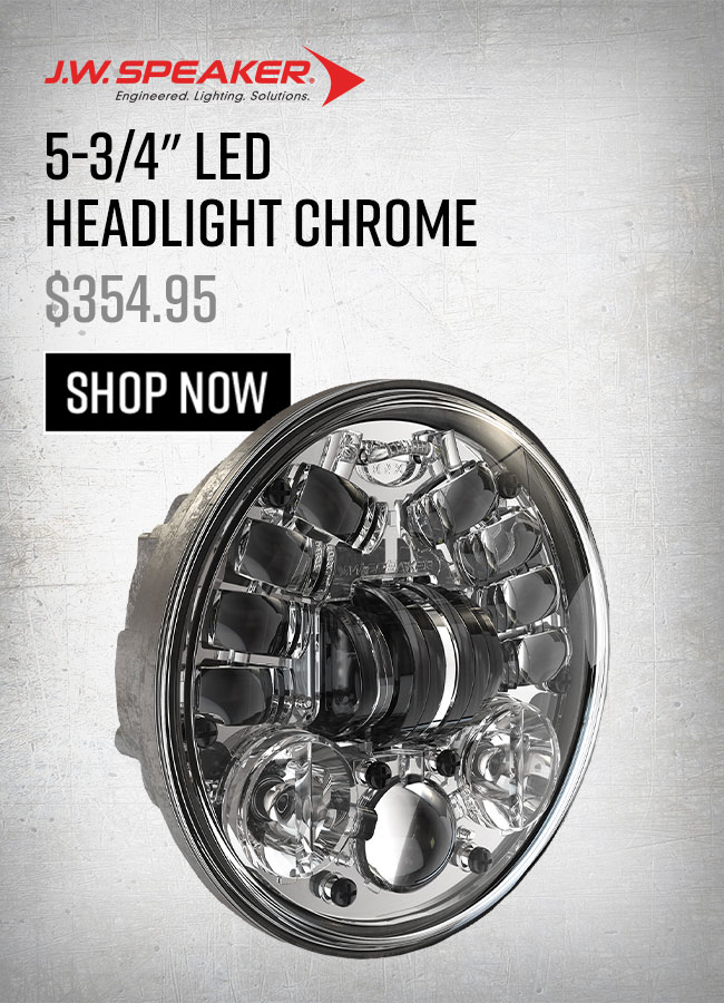 534LedHeadlightChrome