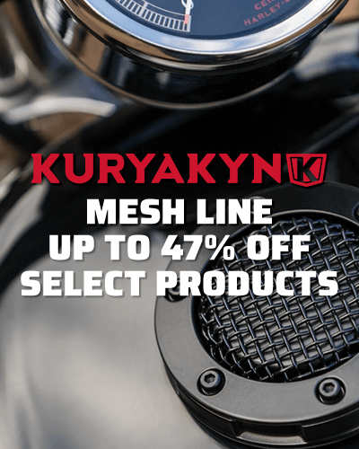 Kuryakyn Mesh Line Up to 47% off