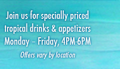 Join Us Monday - Friday 4-6