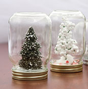 Craft: Homemade Snow Globes