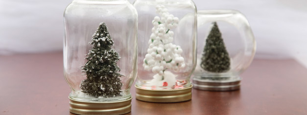 Homemade Snow Globes