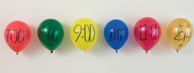 New Year&rsquo;s Eve Balloon Countdown