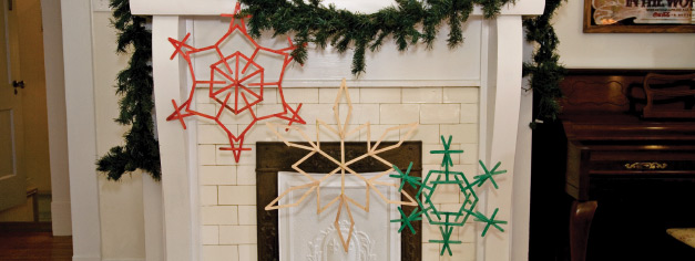 Large Popsicle Snowflakes