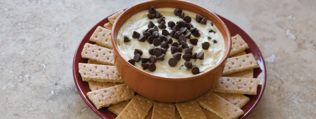 Chocolate Chip Cheesecake Dip