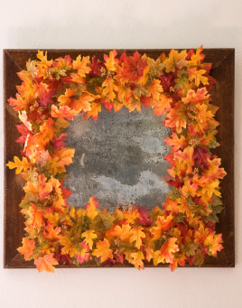 Fall Leaves Wreath