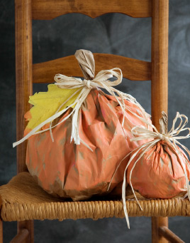 Paper Bag Pumpkins