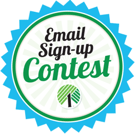 email sign-up contest