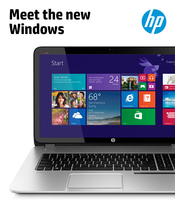 Win8.1 launch - HP.Meet the new windows