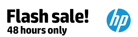 HP. Flash sale! 48 hours only. Free shipping