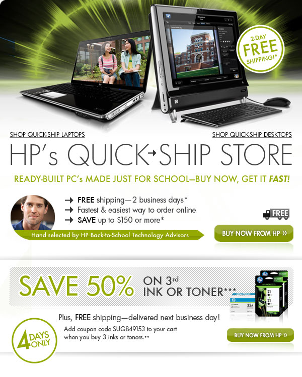 SEE THE GREAT DEALS WAITING FOR YOU AT HP HOME & HOME OFFICE STORE!