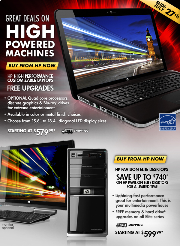 SEE THE GREAT DEALS WAITING FOR YOU AT HP HOME & HOME OFFICE STORE!