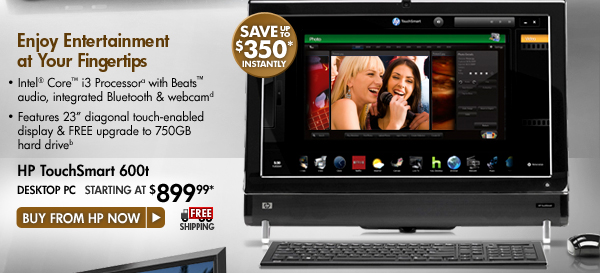 SEE THE GREAT DEALS WAITING FOR YOU AT HP HOME and HOME OFFICE STORE!