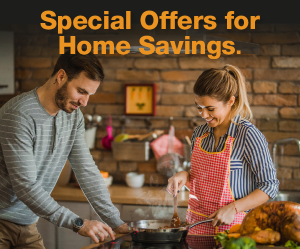Special Offers for Home Savings