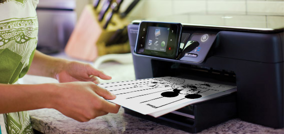 HP Printables' library