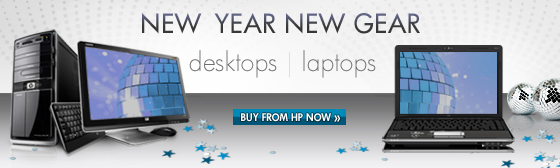 New Year New Gear - Buy from HP NOW!