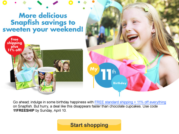 HP Apr 9 2011 Newsgram Ð anniversary offers Ð free ship + 11% off weekend offer 0411