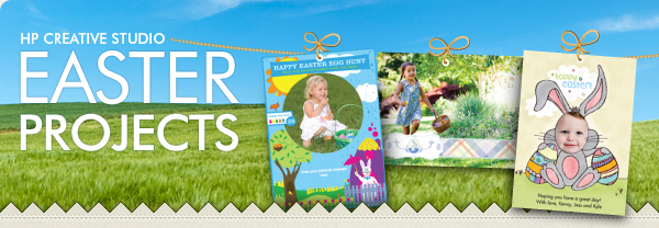 Check out these Easter projects by HP Creative Studio!