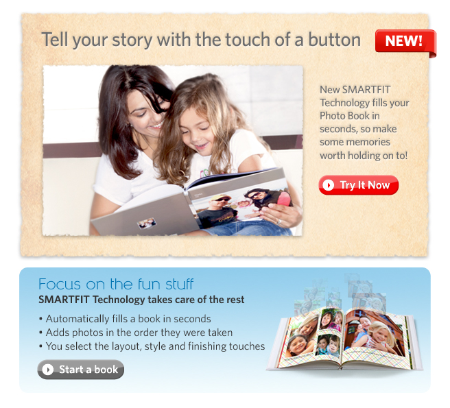 KODAK Photo Book with SMARTFIT Technology  