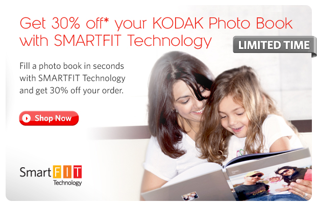KODAK Photo Bookwith SMARTFIT Technology  