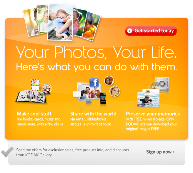 KODAK Photo Book with SMARTFIT Technology  