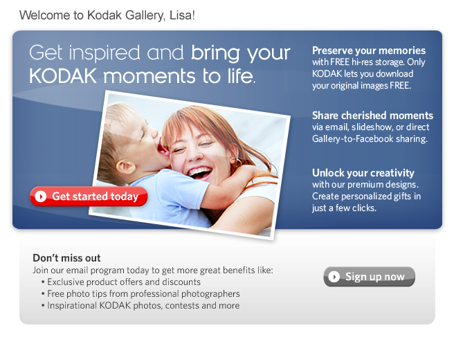 KODAK Photo Book with SMARTFIT Technology  