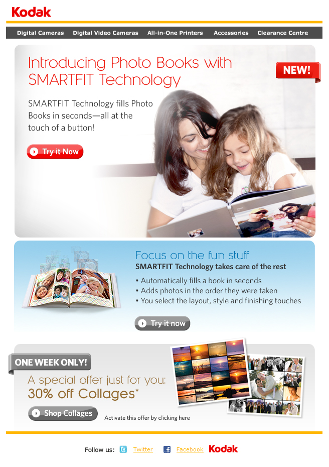KODAK Photo Book with SMARTFIT Technology  
