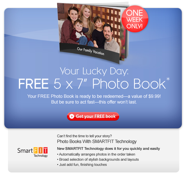 KODAK Photo Book with SMARTFIT Technology  