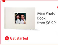 Mini Photo Book from $6.99