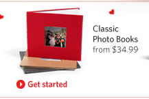 Classic Photo Books from $34.99