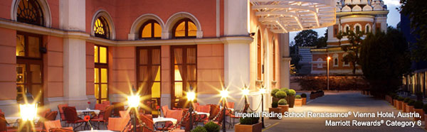 Imperial Riding School Renaissance® Vienna Hotel, Austria, Marriott Rewards® Category 6